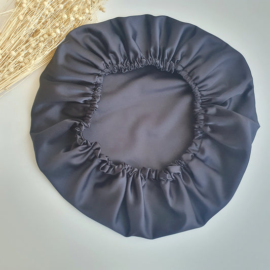 Bonnet de Soin Satin Noir